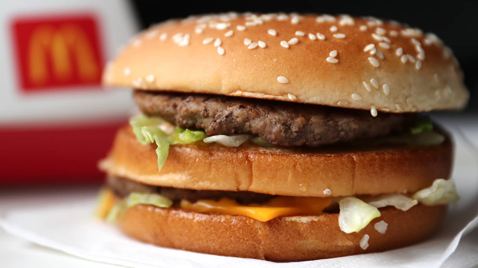 Big Mac at McDonald's